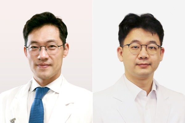 분당서울대병원 강시혁 교수(왼쪽), 창원경상대병원 조상영 교수