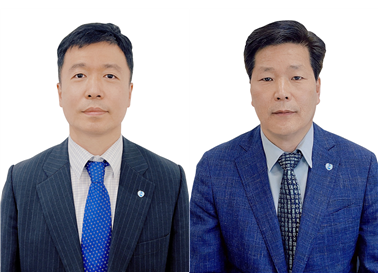 (왼쪽부터)휴온스글로벌 강신원 전무, 휴온스 정광일 전무