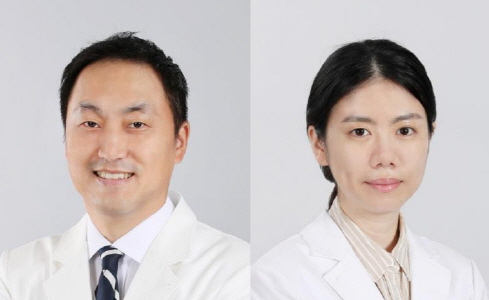 왼쪽부터 보라매병원 신기철, 김민정 교수