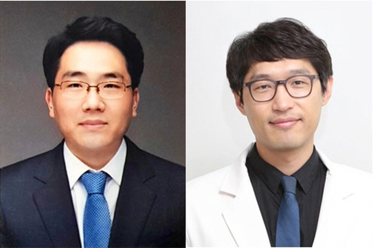        강민규 교수(좌), 박정길 교수