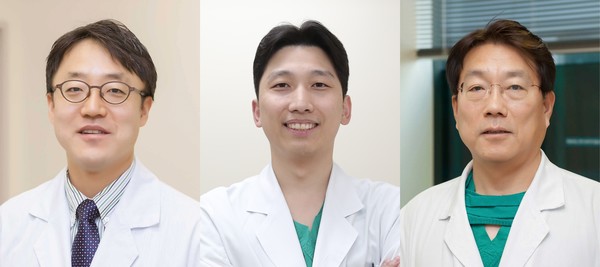 서울아산병원 심장내과 박덕우-강도윤-박승정 교수(왼쪽부터)