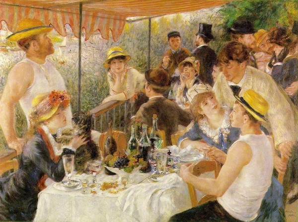 『선상의 점심파티』 르누아르 (1880-1881년)