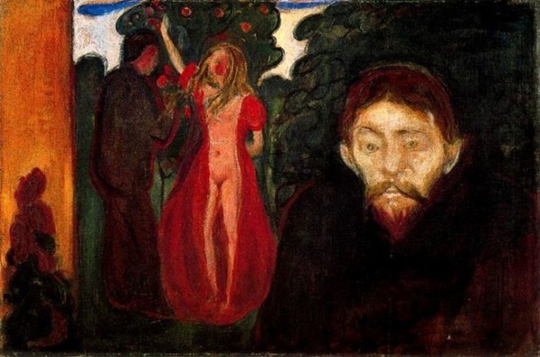 『질투』 에드바르 뭉크(1895년)