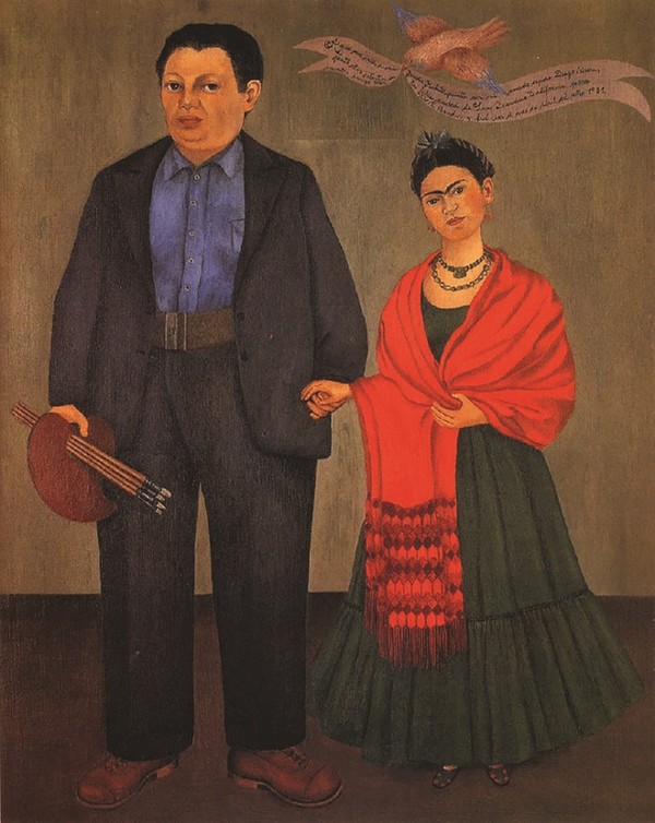 『프리다와 디에고 리베라』 프리다 칼로 (1931년)