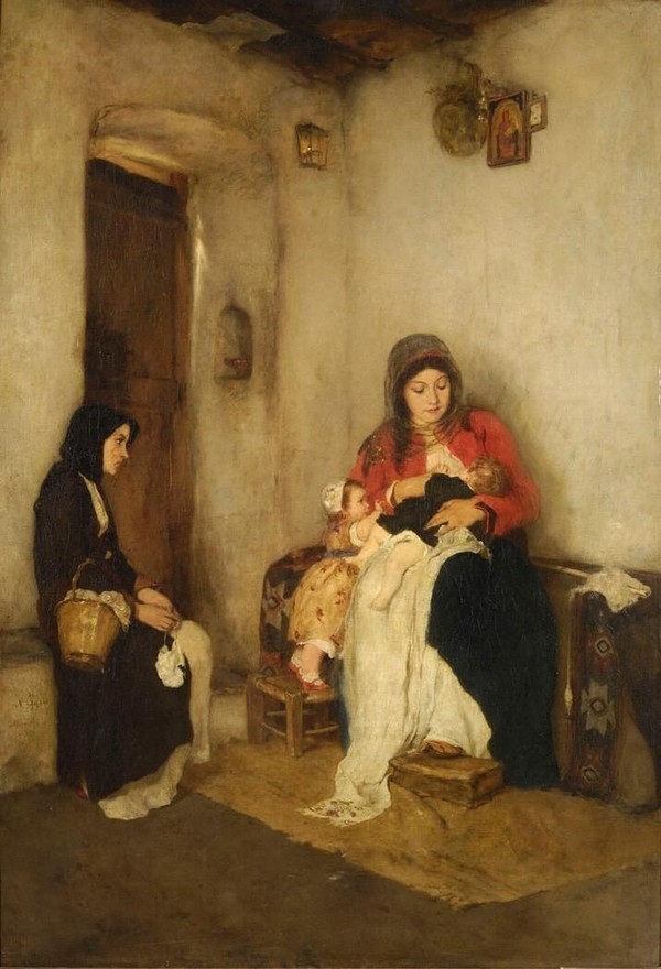 『새어머니』 니콜라스 기지스 (1882-1883년)