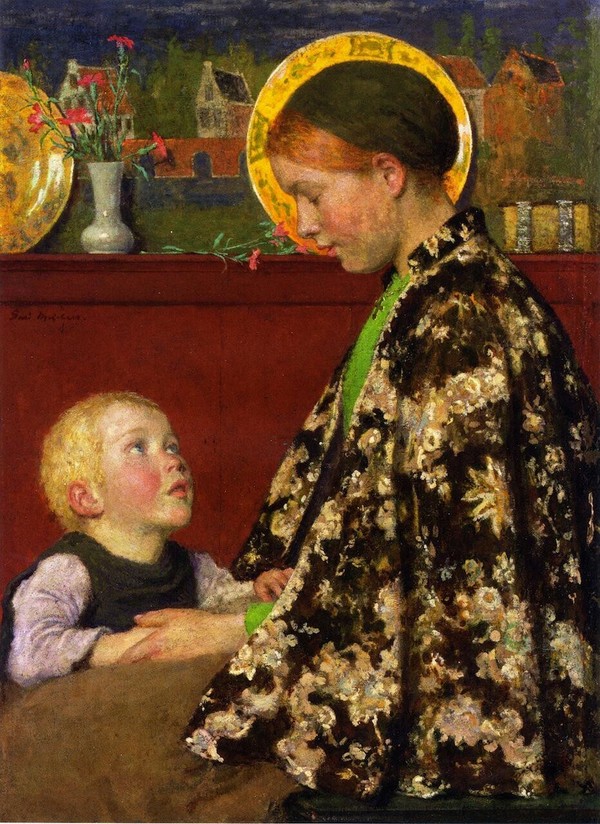 『젊은 엄마』 가리 멜쳐스 (1892-1895년)
