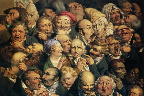 『35명의 얼굴 표정』 오노에 도미에 (19세기)