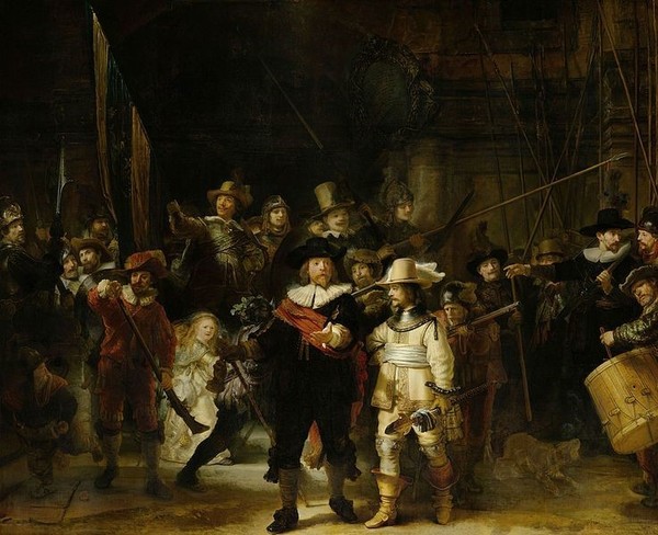 『야간 순찰』 렘브란트 (1642년)