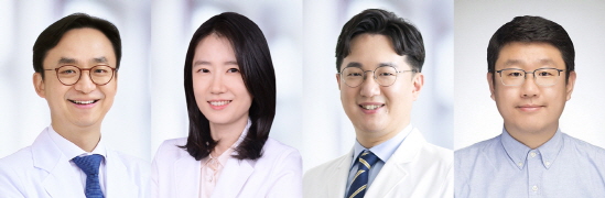 왼쪽부터 서울대병원 최의근ㆍ이소령ㆍ권순일 교수, 숭실대 한경도 교수