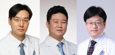 왼쪽부터 세브란스병원 이승규, 김용준, 한정우 교수