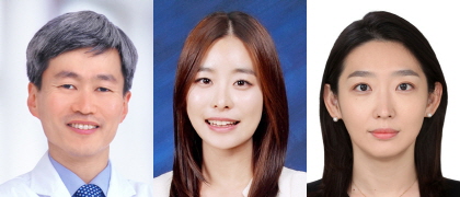 왼쪽부터 서울대병원 홍순범 교수, 김수진 임상강사, 김미숙 연구교수
