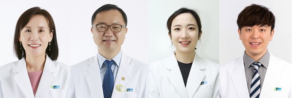 (좌측부터) 최수정‧김진국‧최수인‧한상수 교수